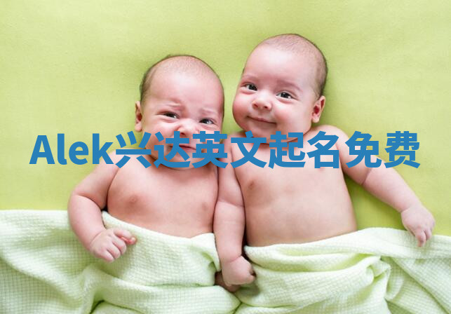 Alek兴达英文起名免费