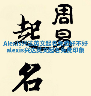 Alexis兴达英文起名免费好不好 alexis兴达英文起名免费印象