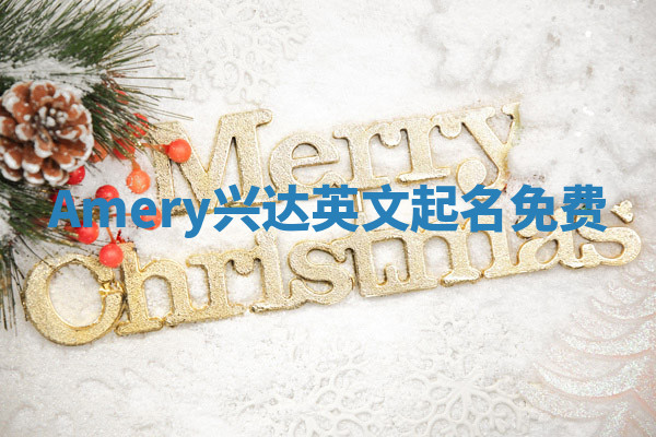 Amery兴达英文起名免费