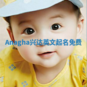Anagha兴达英文起名免费