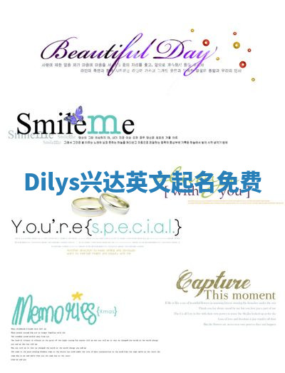 Dilys兴达英文起名免费