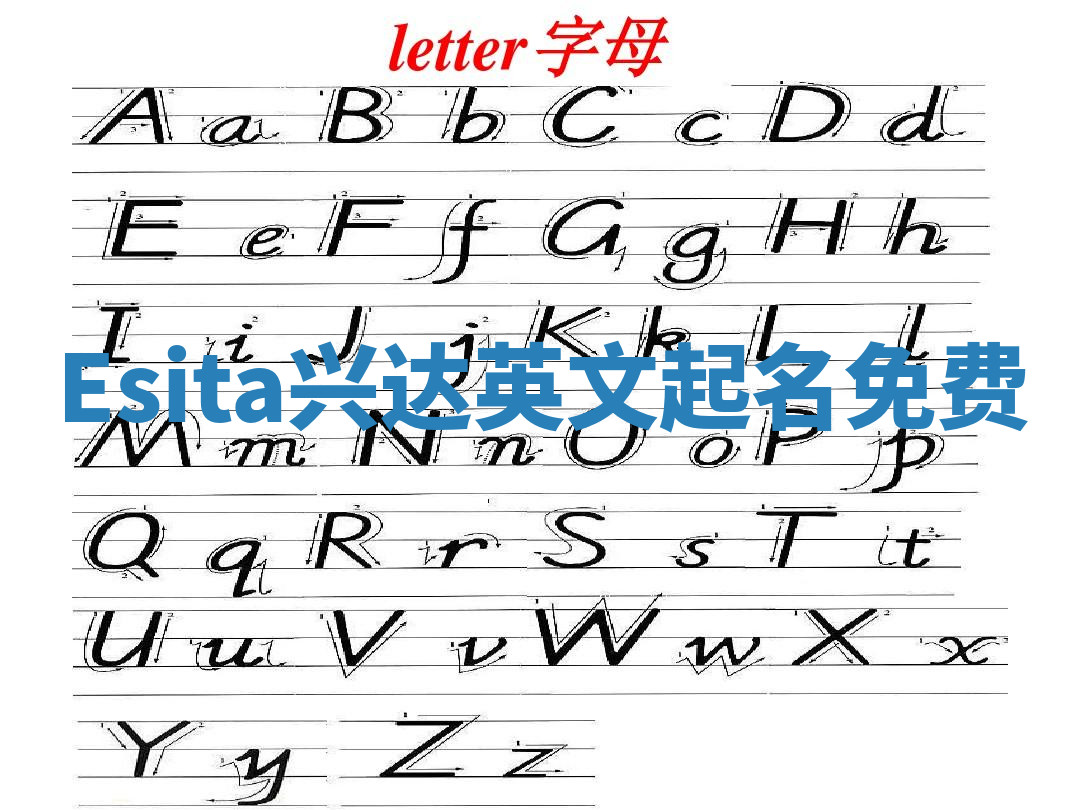 Esita兴达英文起名免费