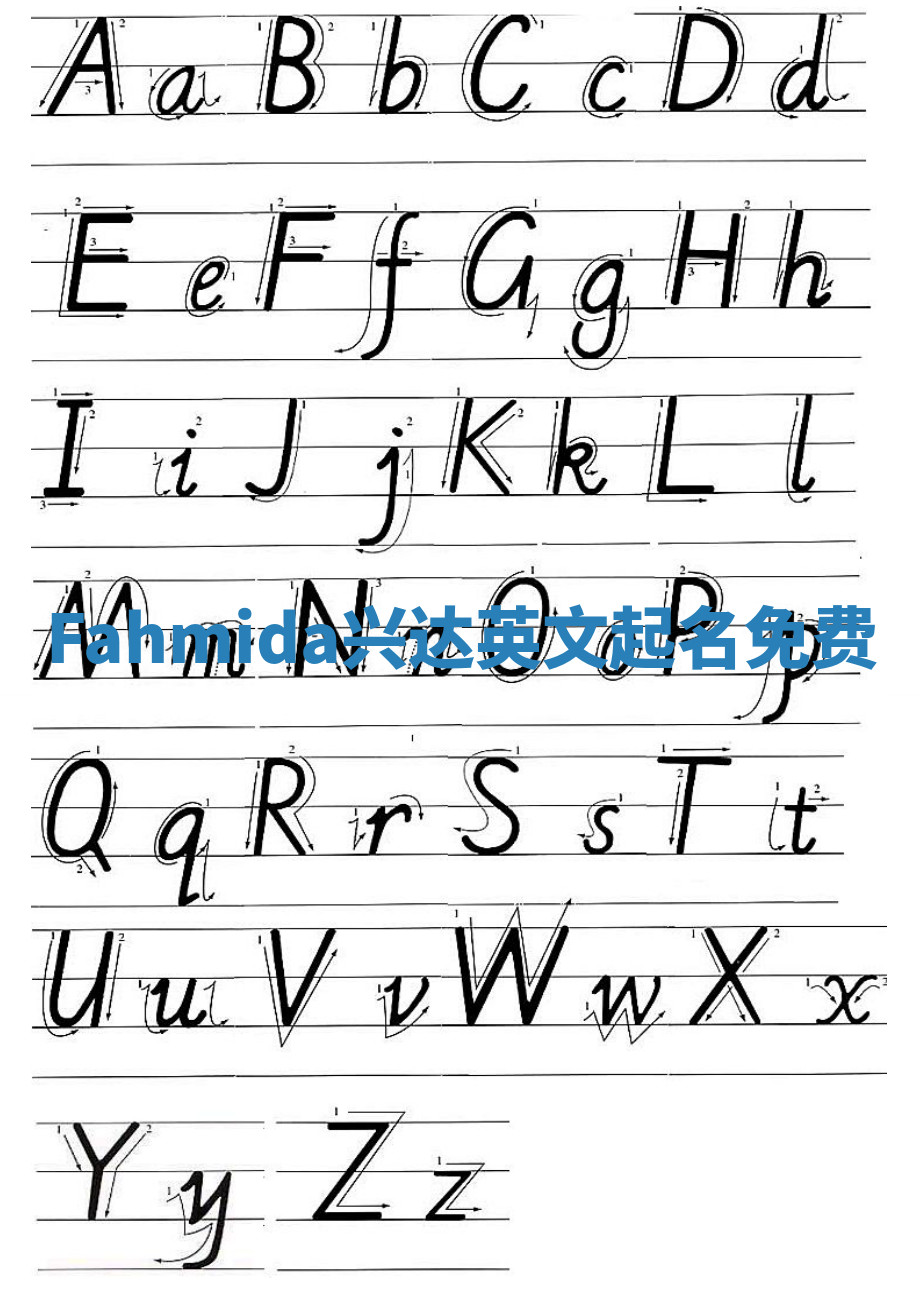 Fahmida兴达英文起名免费