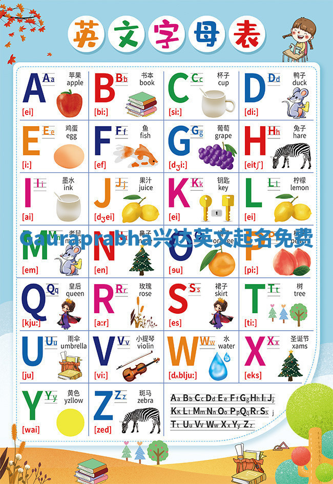 Gauraprabha兴达英文起名免费