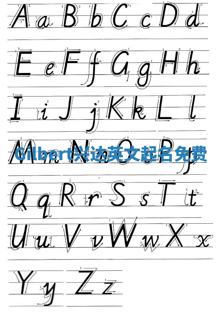 Gilbert兴达英文起名免费