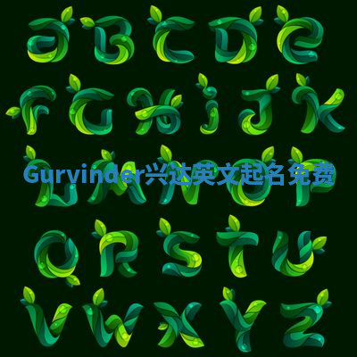 Gurvinder兴达英文起名免费