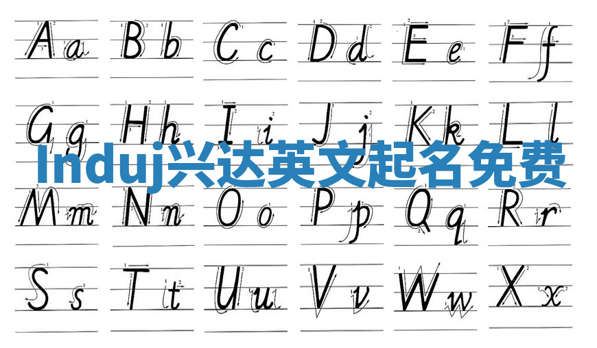 Induj兴达英文起名免费