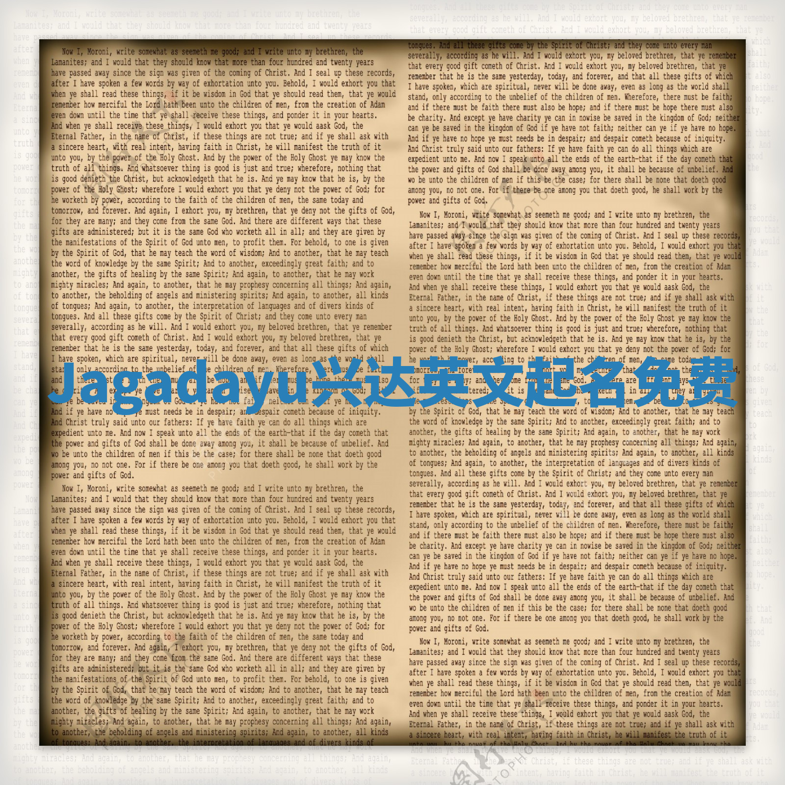 Jagadayu兴达英文起名免费