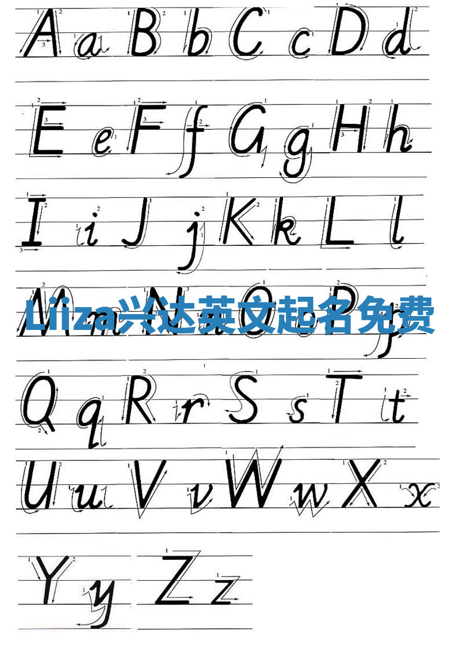 Liiza兴达英文起名免费
