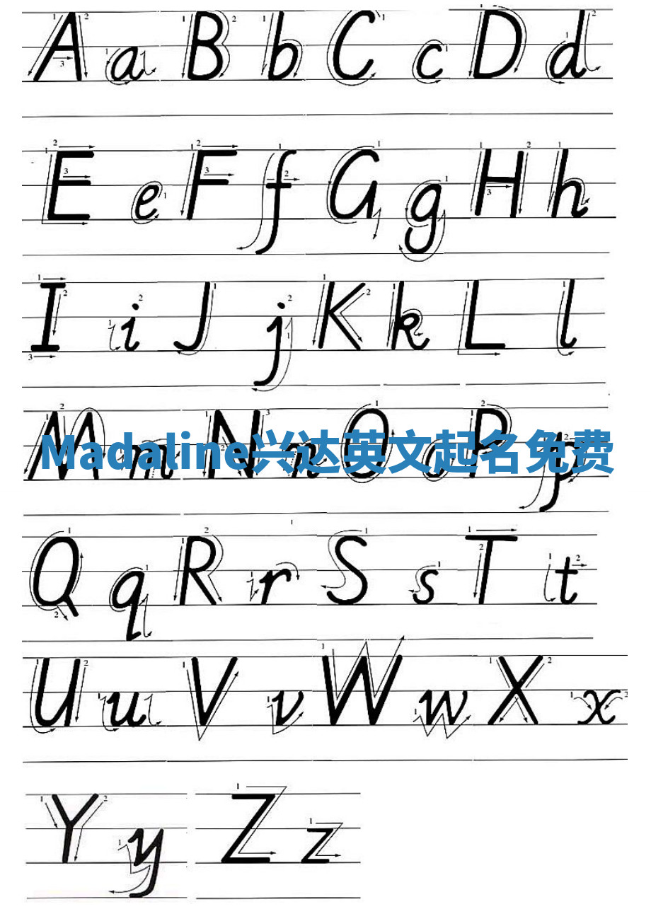 Madaline兴达英文起名免费