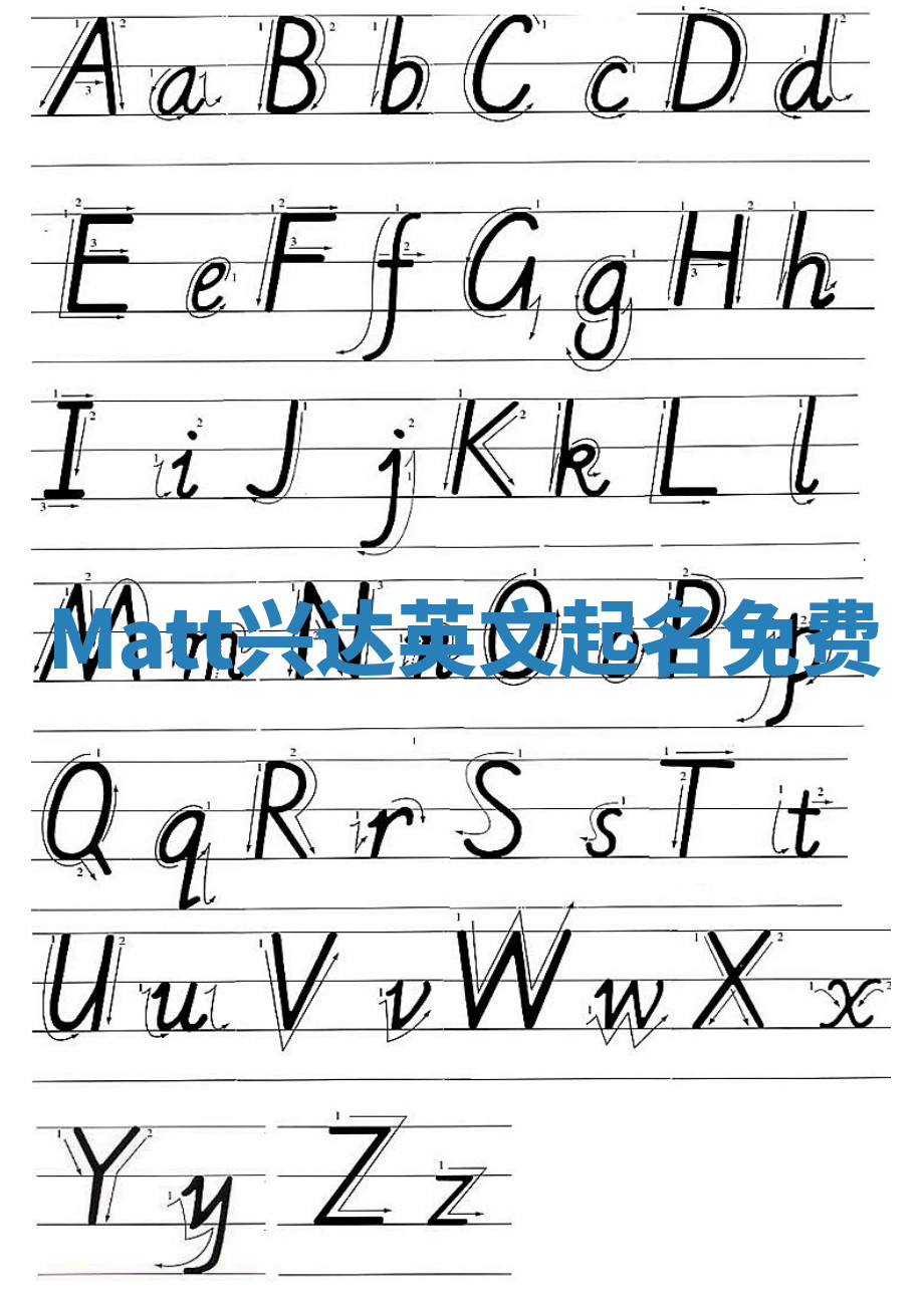 Matt兴达英文起名免费