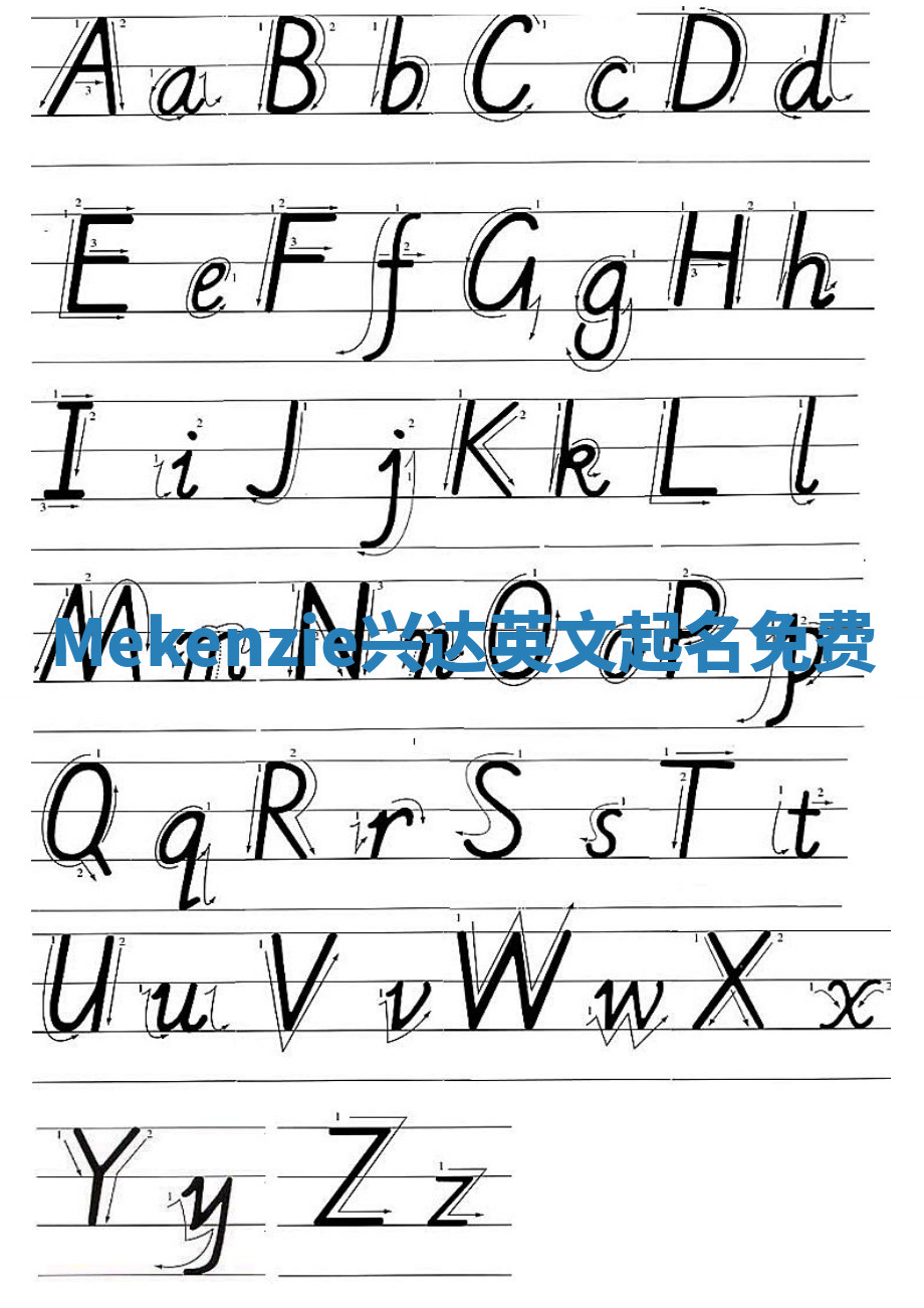 Mekenzie兴达英文起名免费