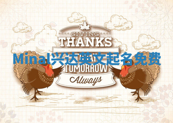 Minal兴达英文起名免费