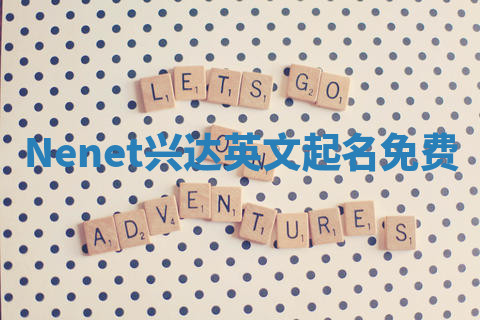 Nenet兴达英文起名免费