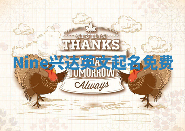 Nine兴达英文起名免费 Nine兴达英文起名免费