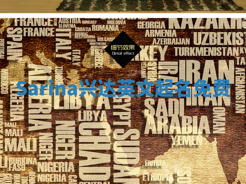 Sarina兴达英文起名免费