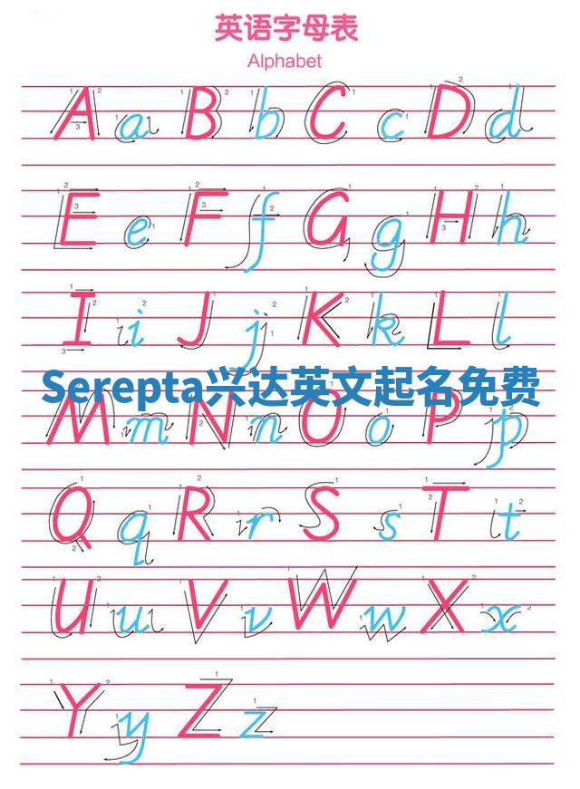 Serepta兴达英文起名免费