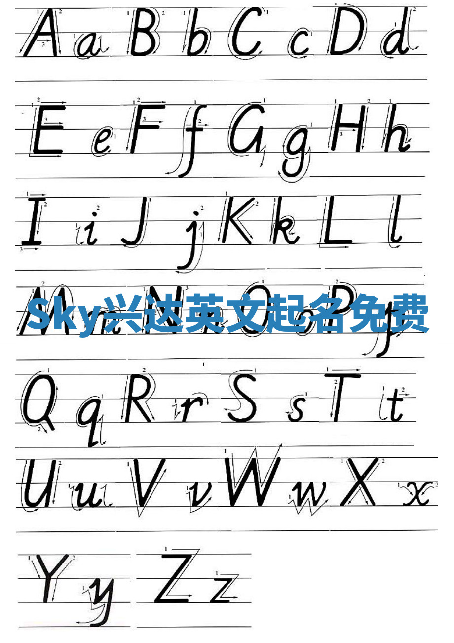 Sky兴达英文起名免费