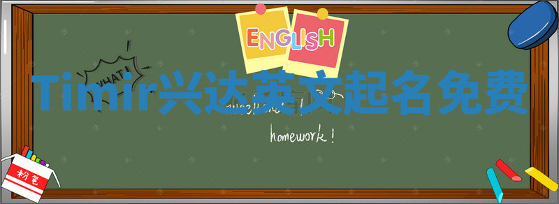 Timir兴达英文起名免费