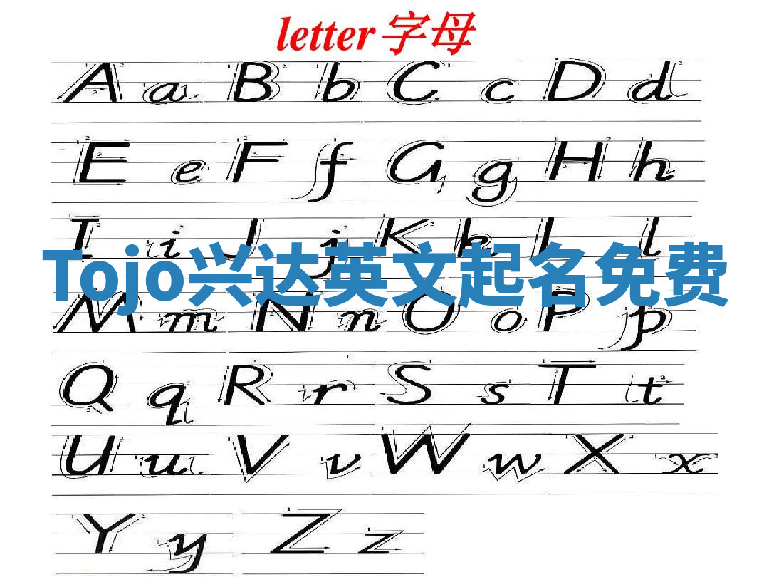 Tojo兴达英文起名免费