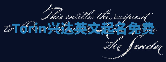 Torin兴达英文起名免费