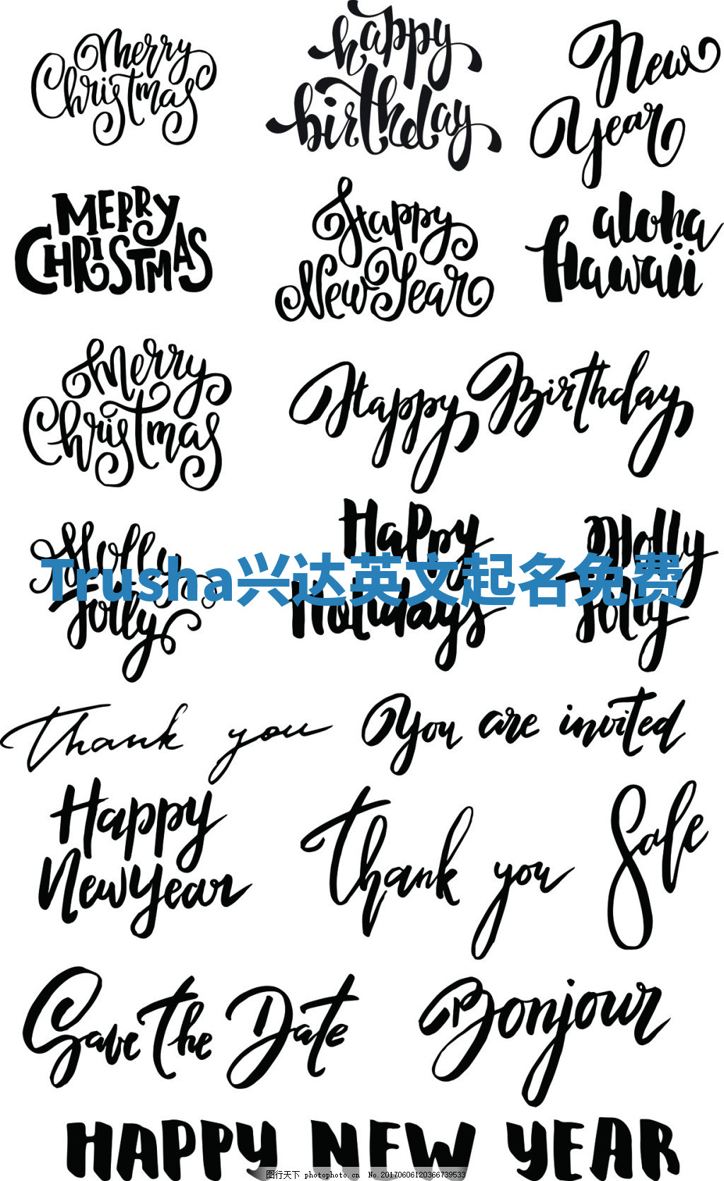 Trusha兴达英文起名免费