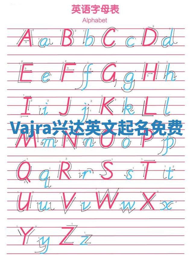 Vajra兴达英文起名免费